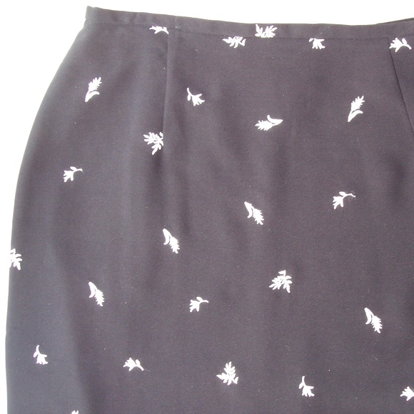 Coldwater Creek Long Pencil Skirt Petite Sz M PM - Picture 3 of 8